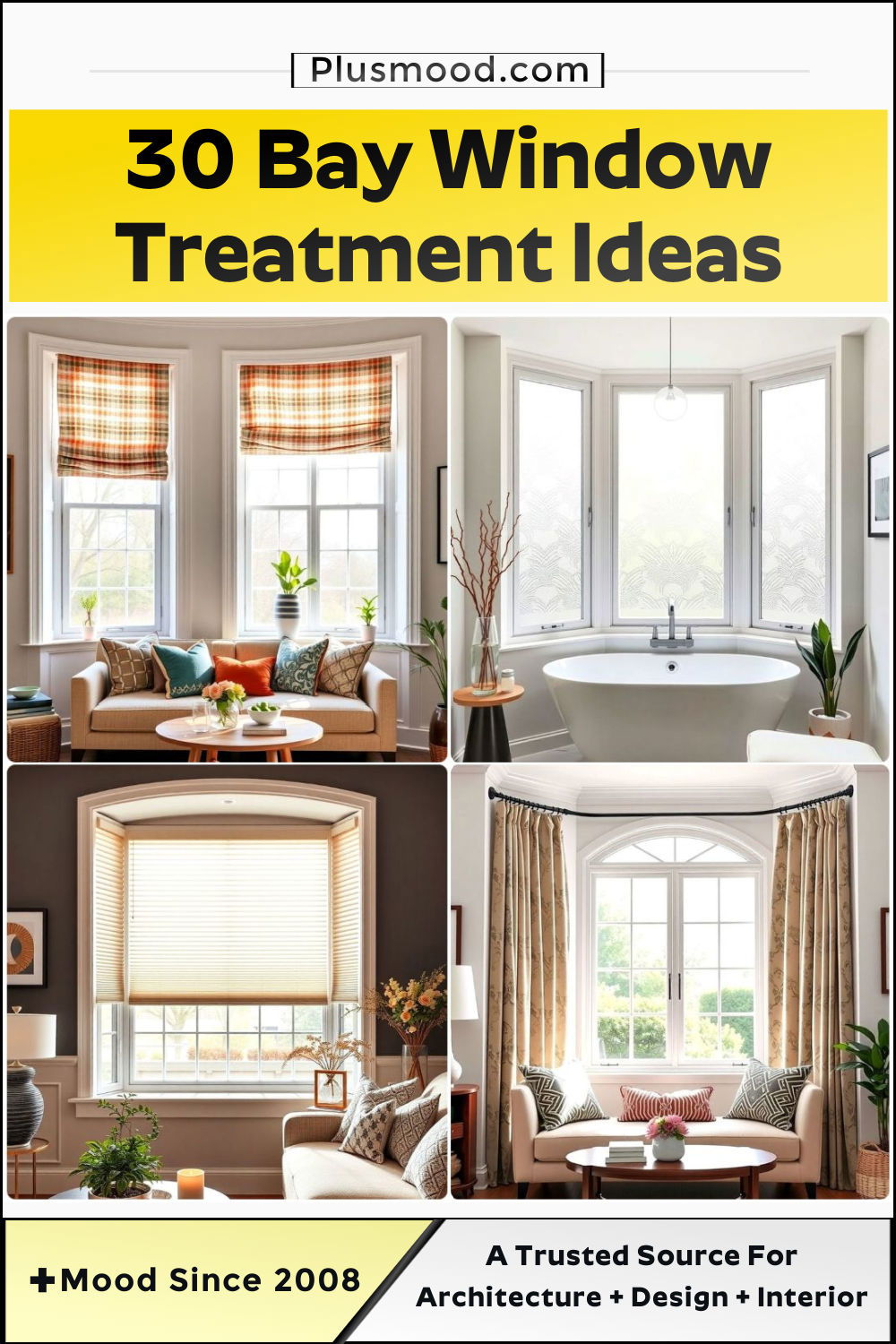 bay window treatment ideas