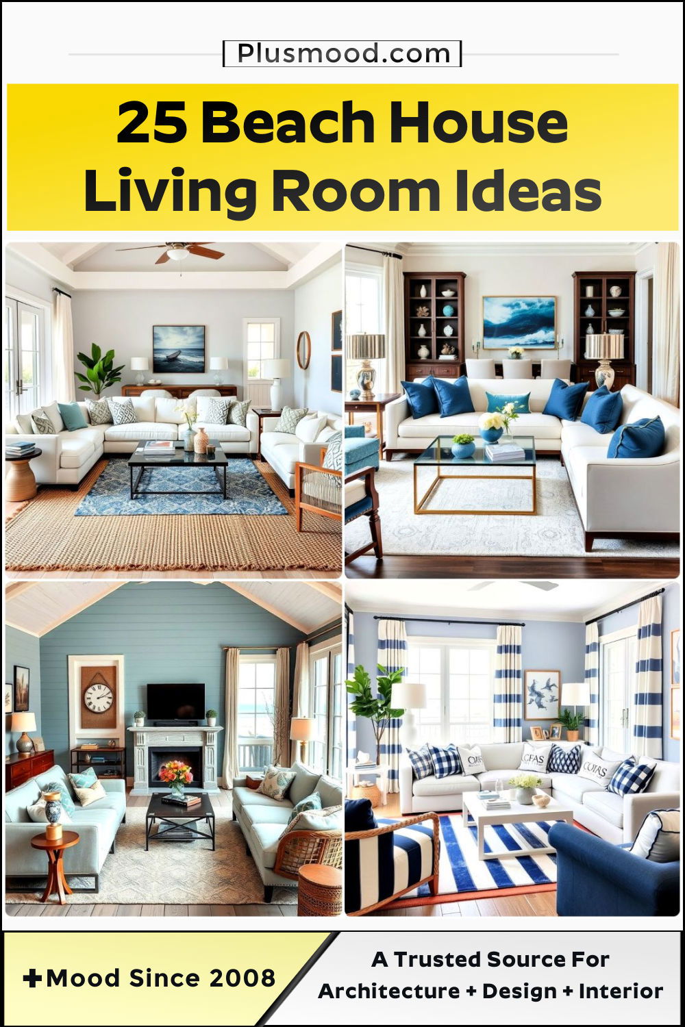 beach house living room ideas