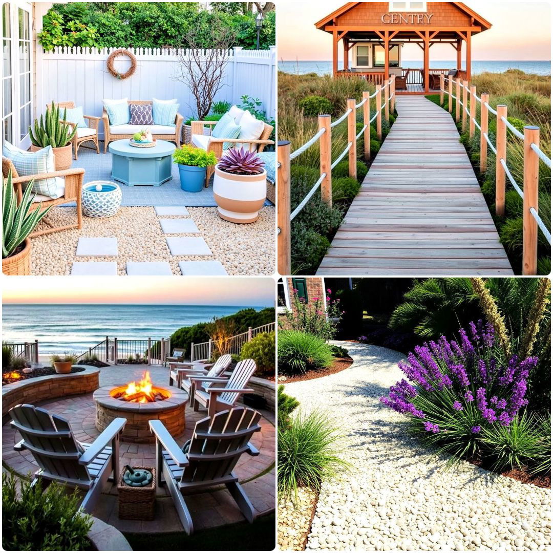 25 Coastal Landscaping Ideas For Beachy Yard And Garden Design