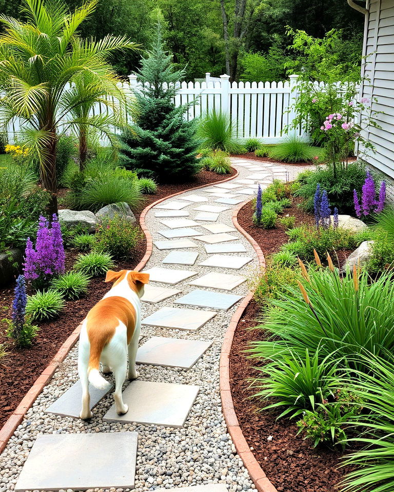 beautiful dog friendly pathways - 20 Dog Friendly Landscaping Ideas