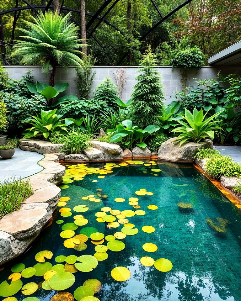 beautiful natural swimming pool - 15 Garden Pool Ideas