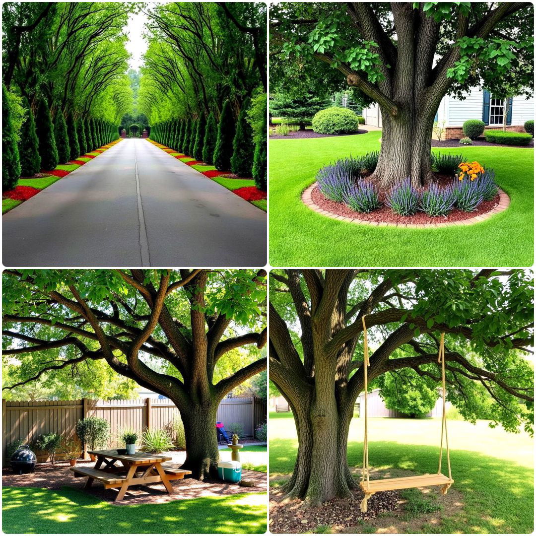 beautiful tree landscaping ideas