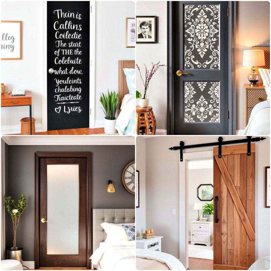 15 Bedroom Door Decorating Ideas To Enhance Your Room Style