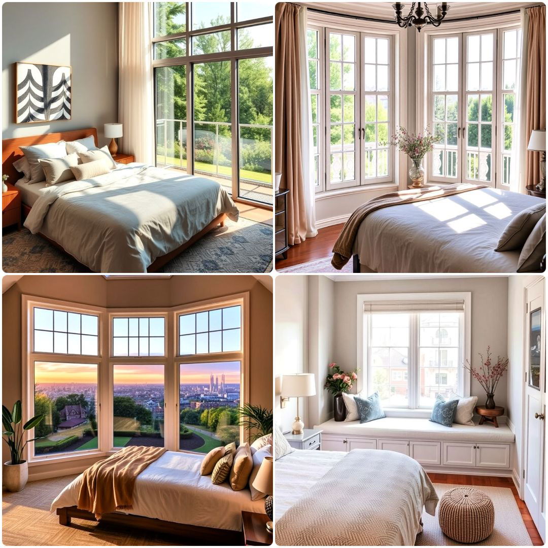 25 Inspiring Bedroom Window Ideas for Your Home Decor