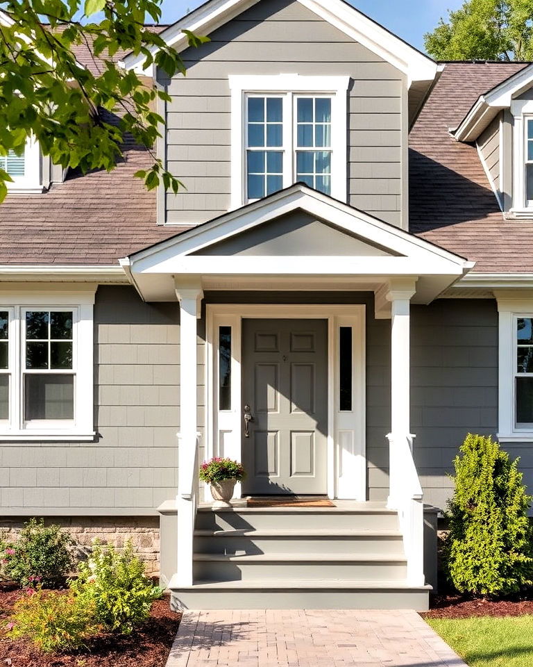 benjamin moore revere pewte exterior paint color - 15 Greige Paint Colors for Exteriors