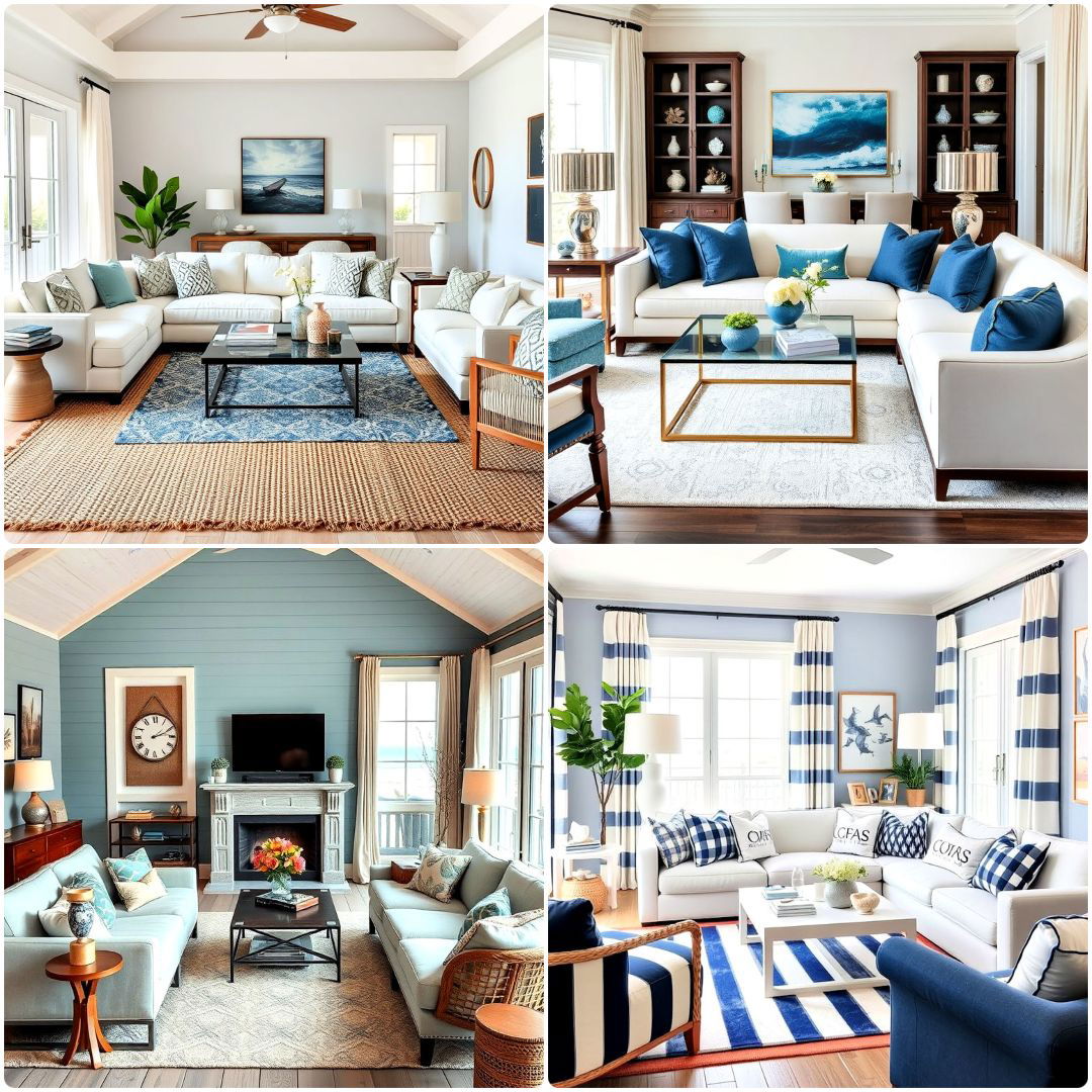 25 Beach House Living Room Ideas Coastal Style Inspiration