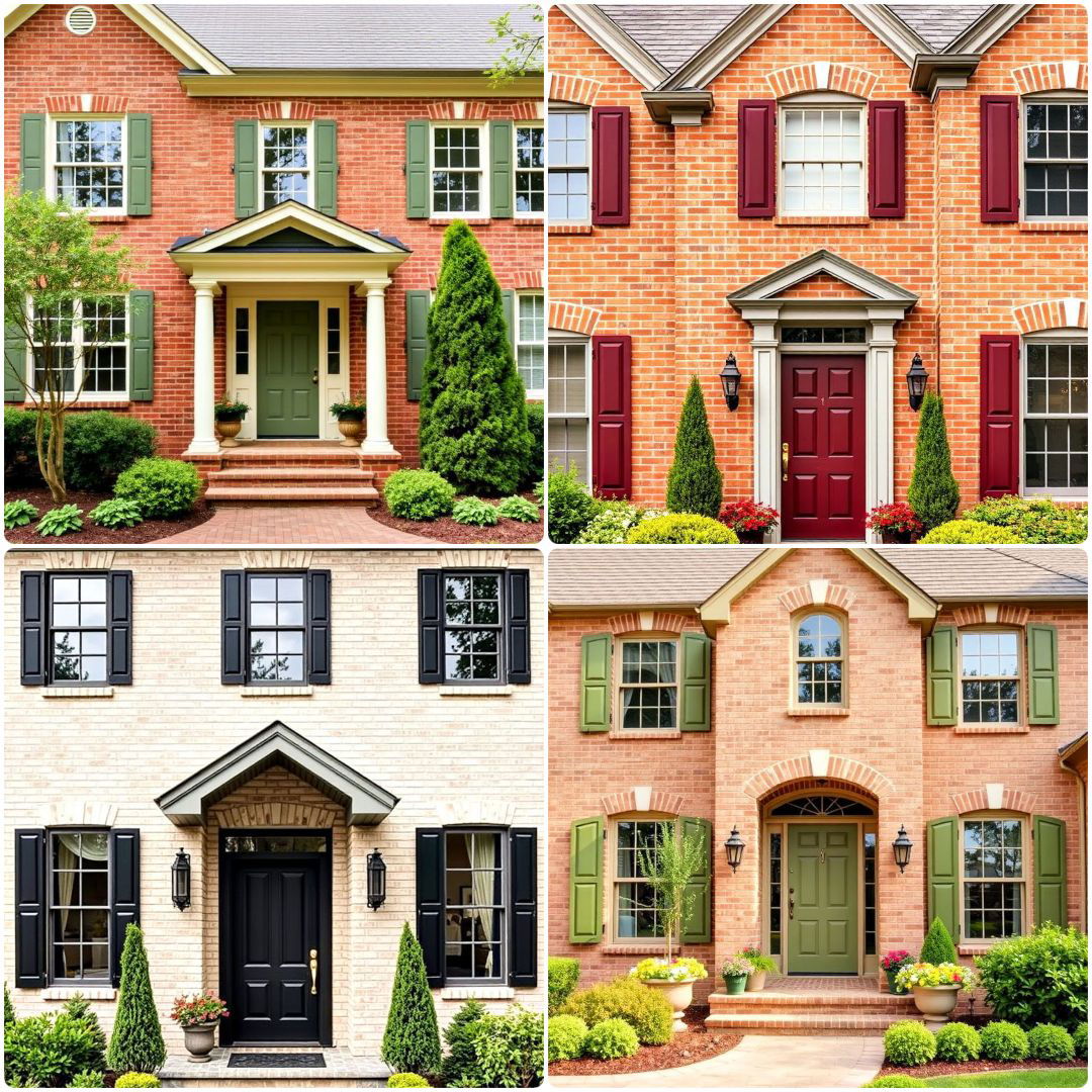 25 Blonde Brick House Color Schemes For Modern Exterior