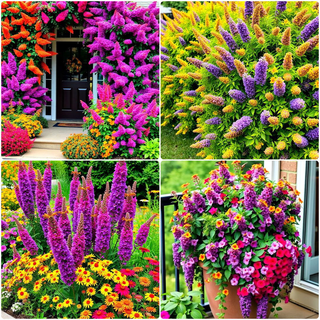 best butterfly bush landscaping ideas