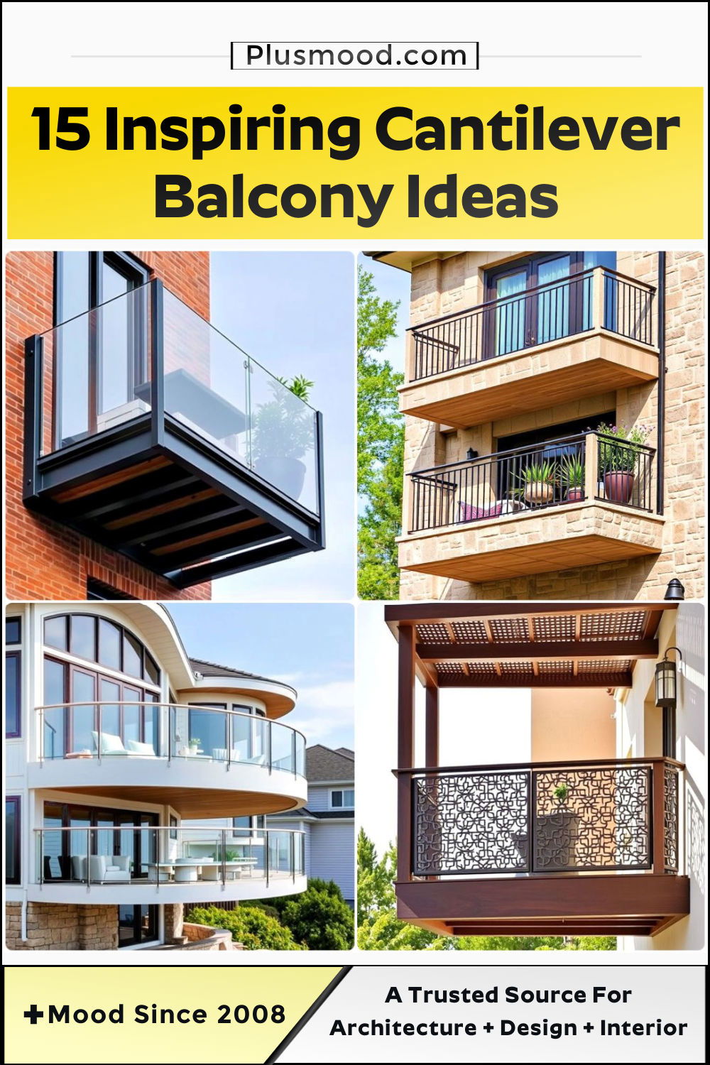 best cantilever balcony ideas