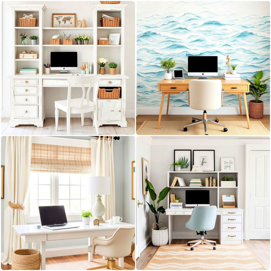 best coastal home office ideas