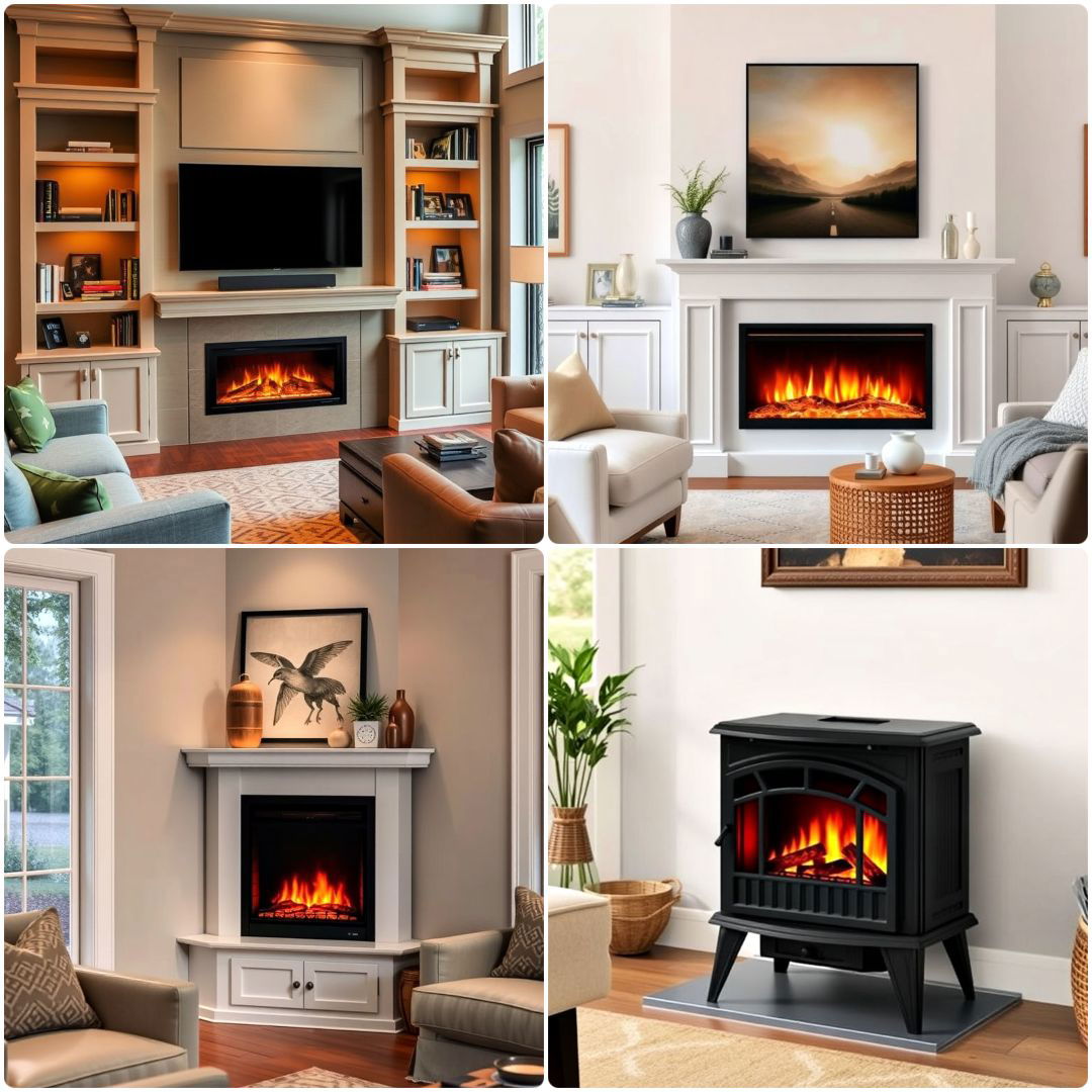 best electric fireplace ideas