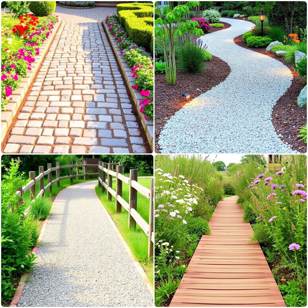 best farmhouse walkway ideas