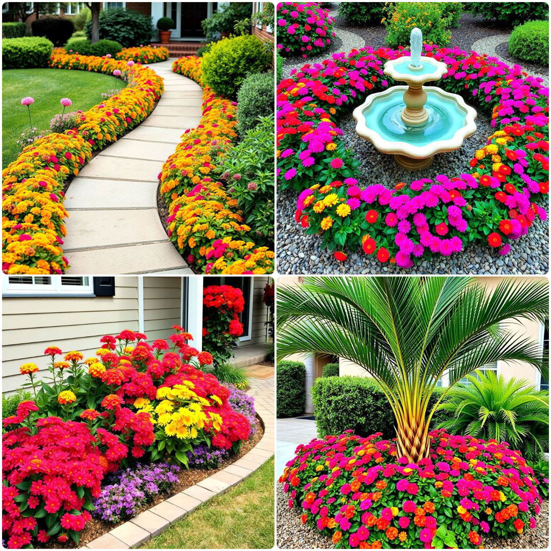 best front yard lantana landscaping ideas
