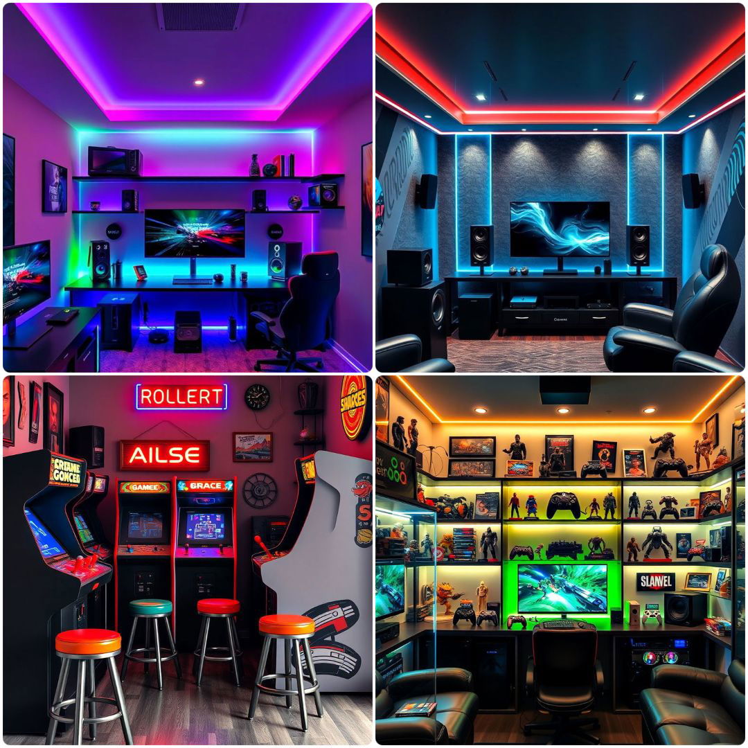 best gaming man cave ideas