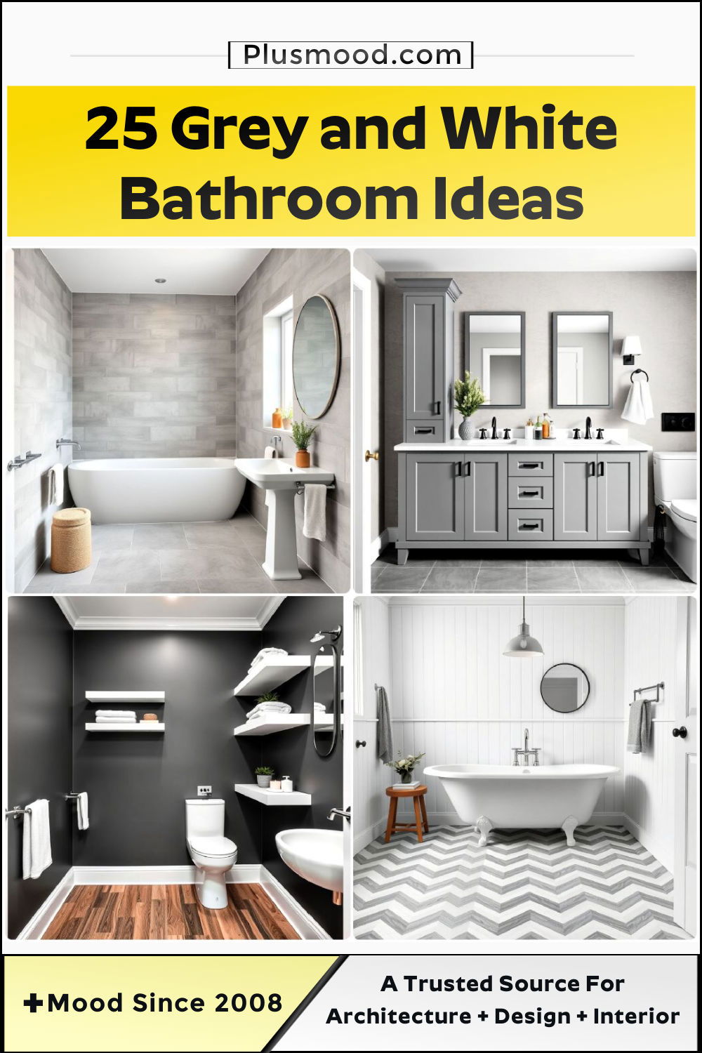 best grey and white bathroom ideas