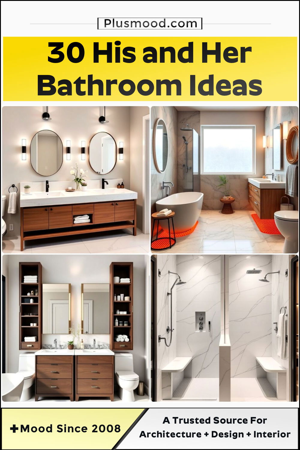 best his and her bathroom ideas