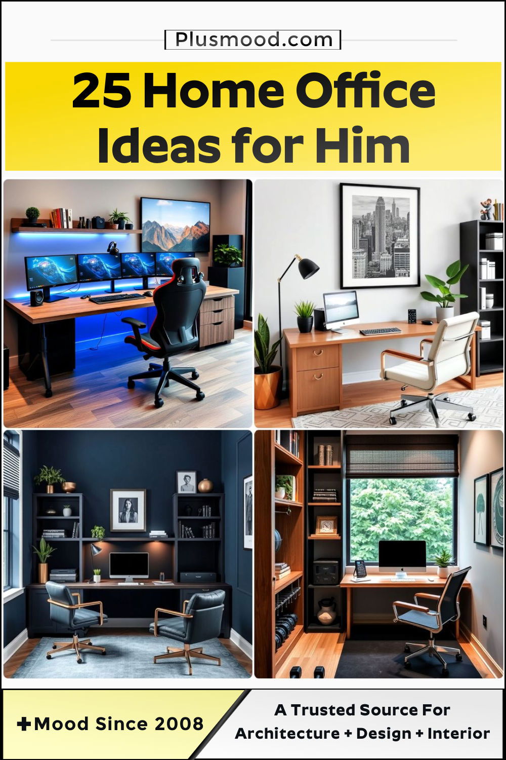 best home office ideas for him