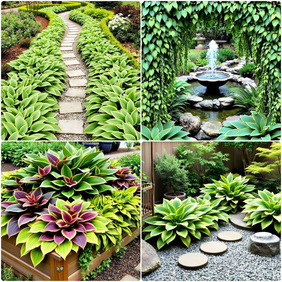 best hosta garden design ideas