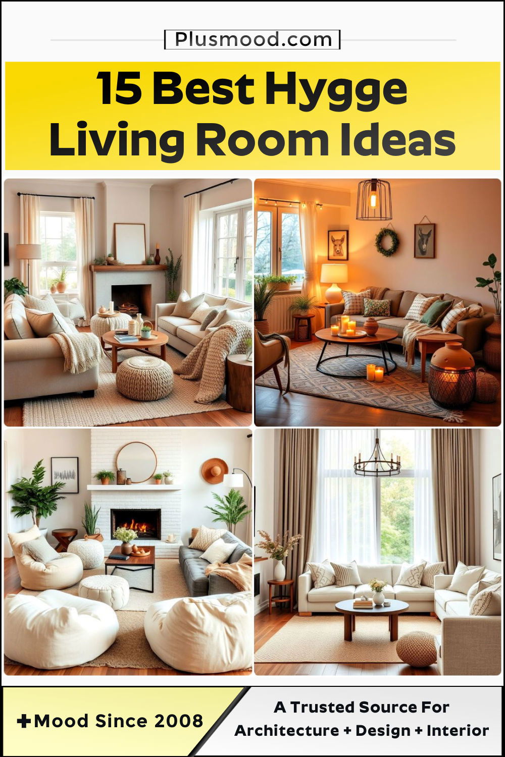 best hygge living room ideas