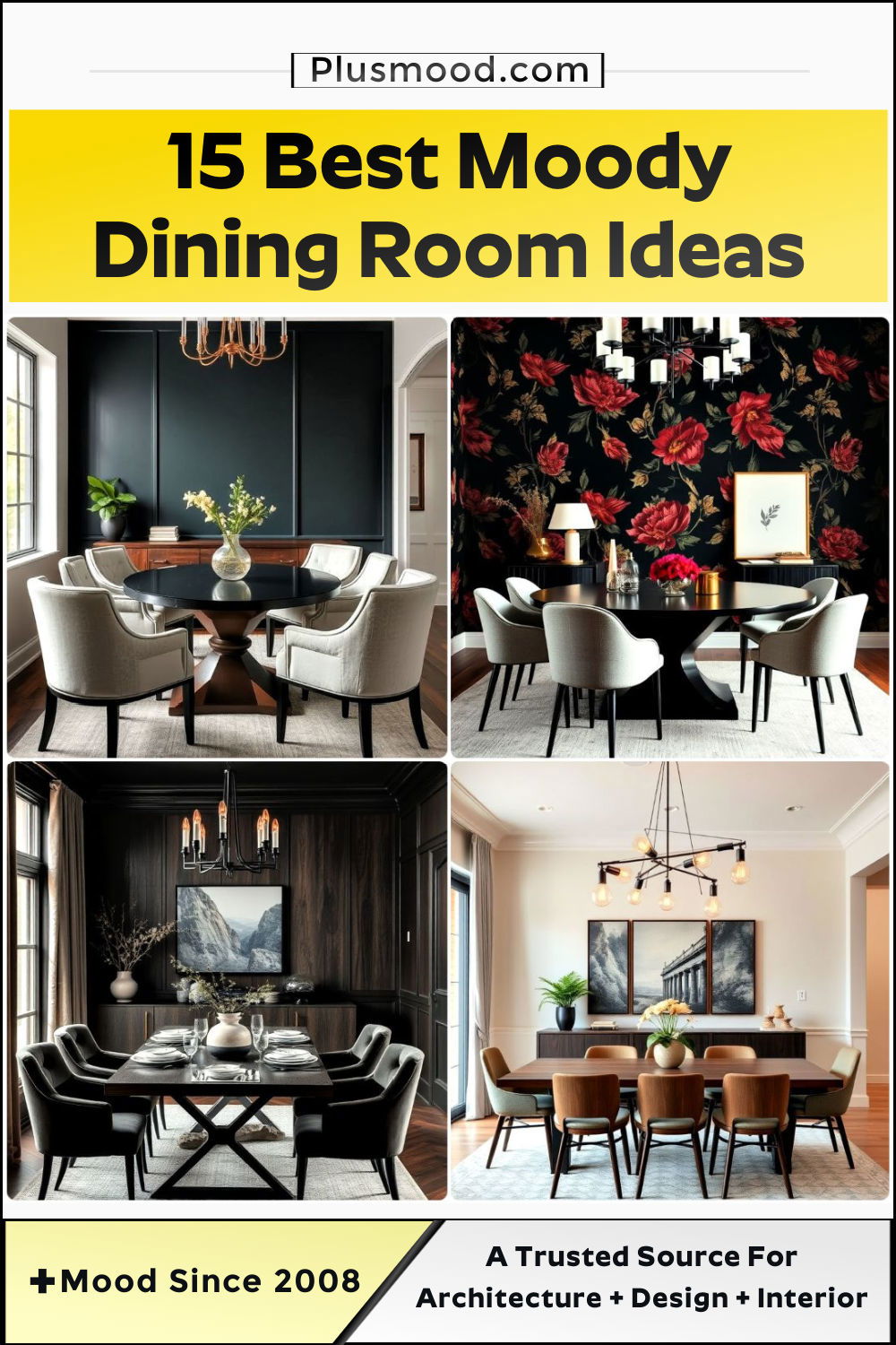 best moody dining room ideas