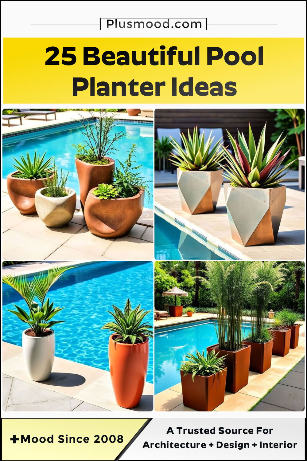 best pool planter ideas