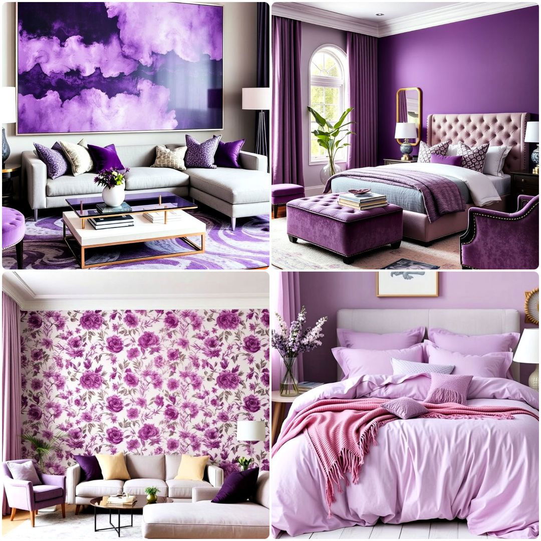 best purple interior design ideas