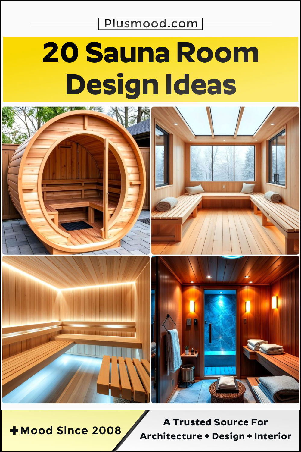 best sauna room design ideas