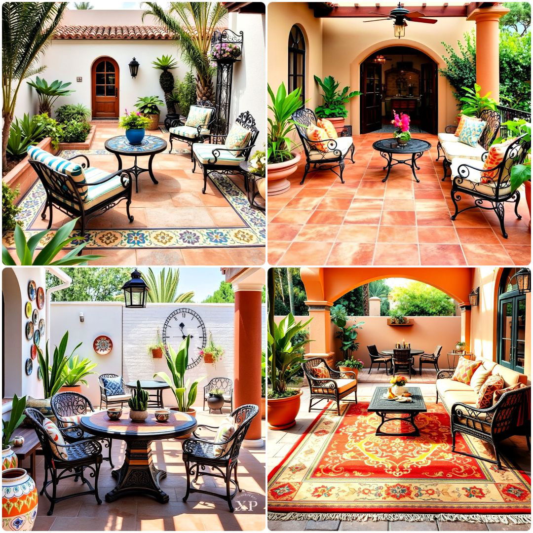 best spanish style patio ideas