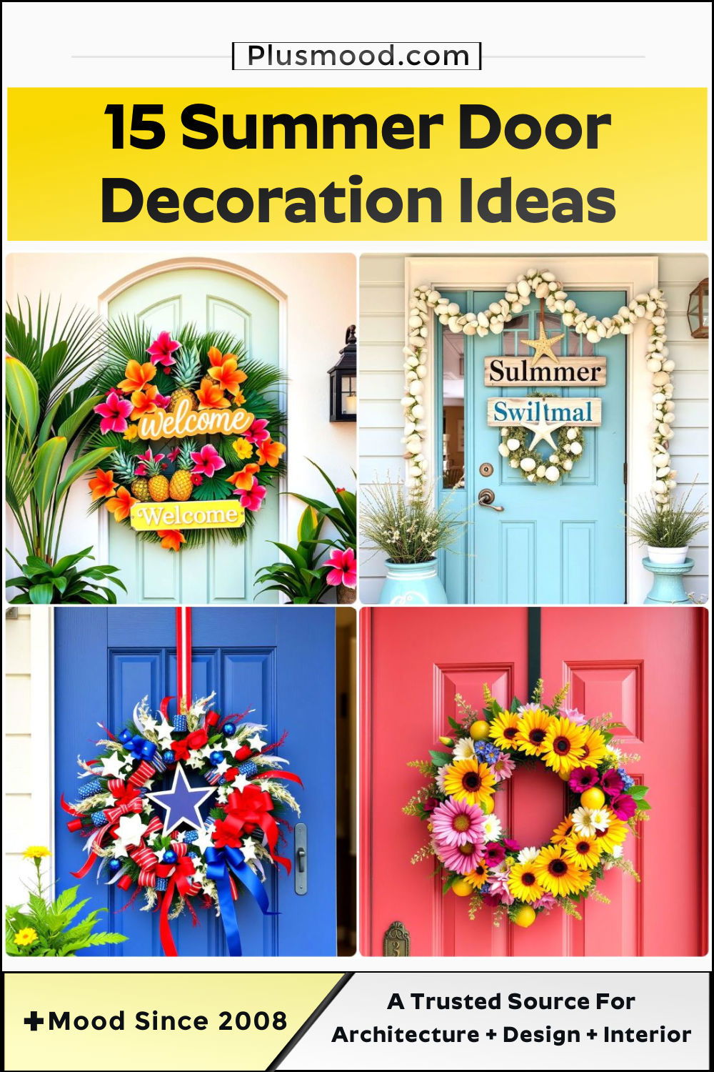 best summer door decoration ideas