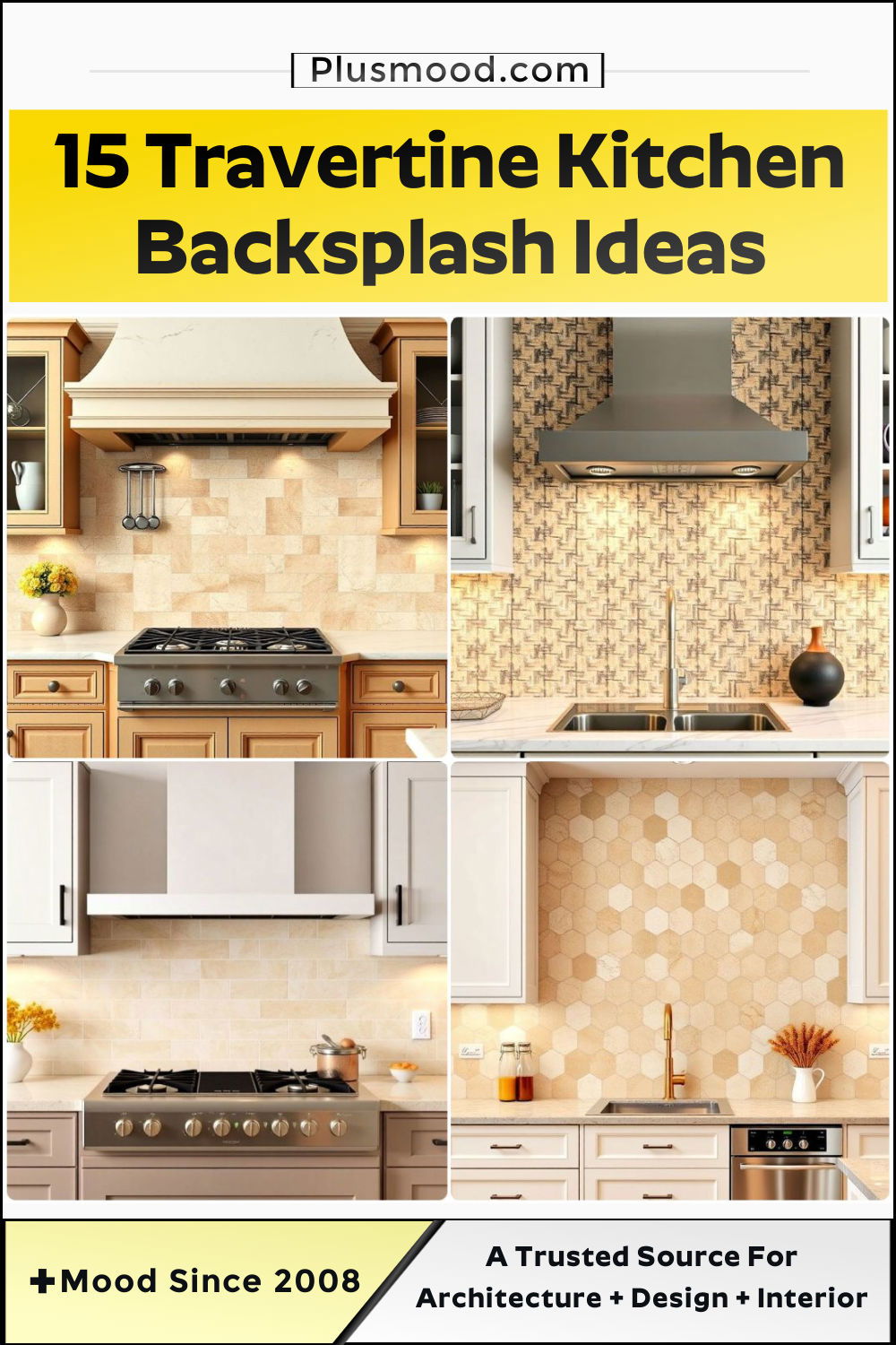 best travertine kitchen backsplash ideas