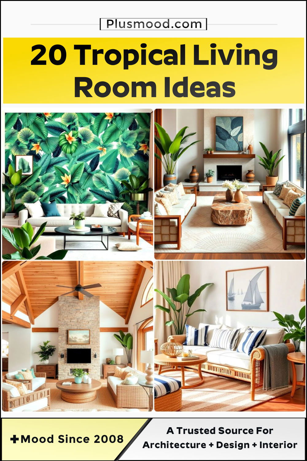best tropical living room ideas
