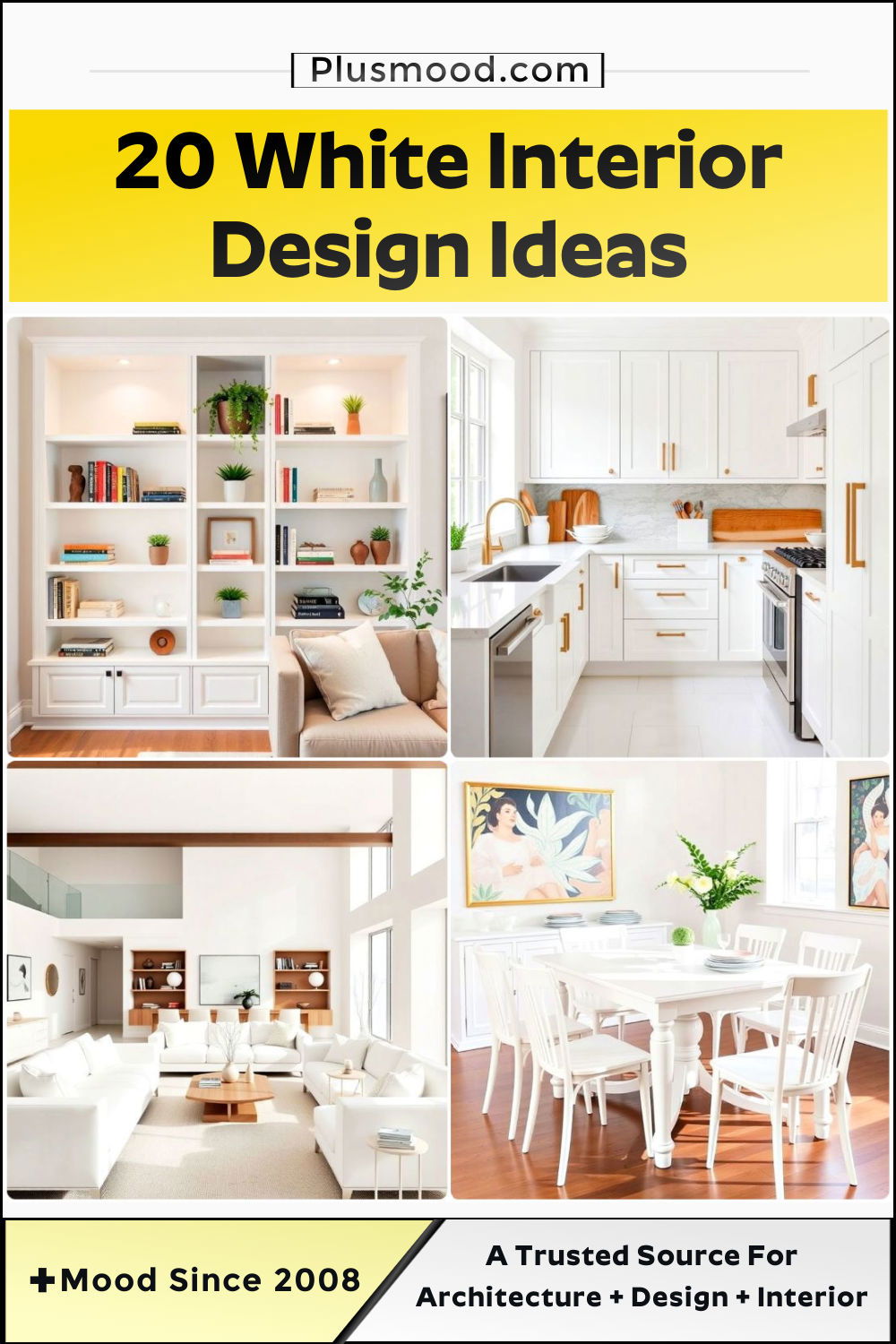 best white interior design ideas