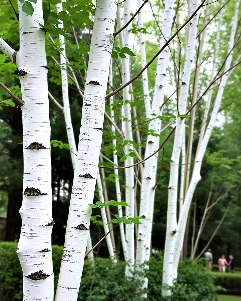 birch tree adds timeless elegance to landscapes - 15 Trees With White Bark