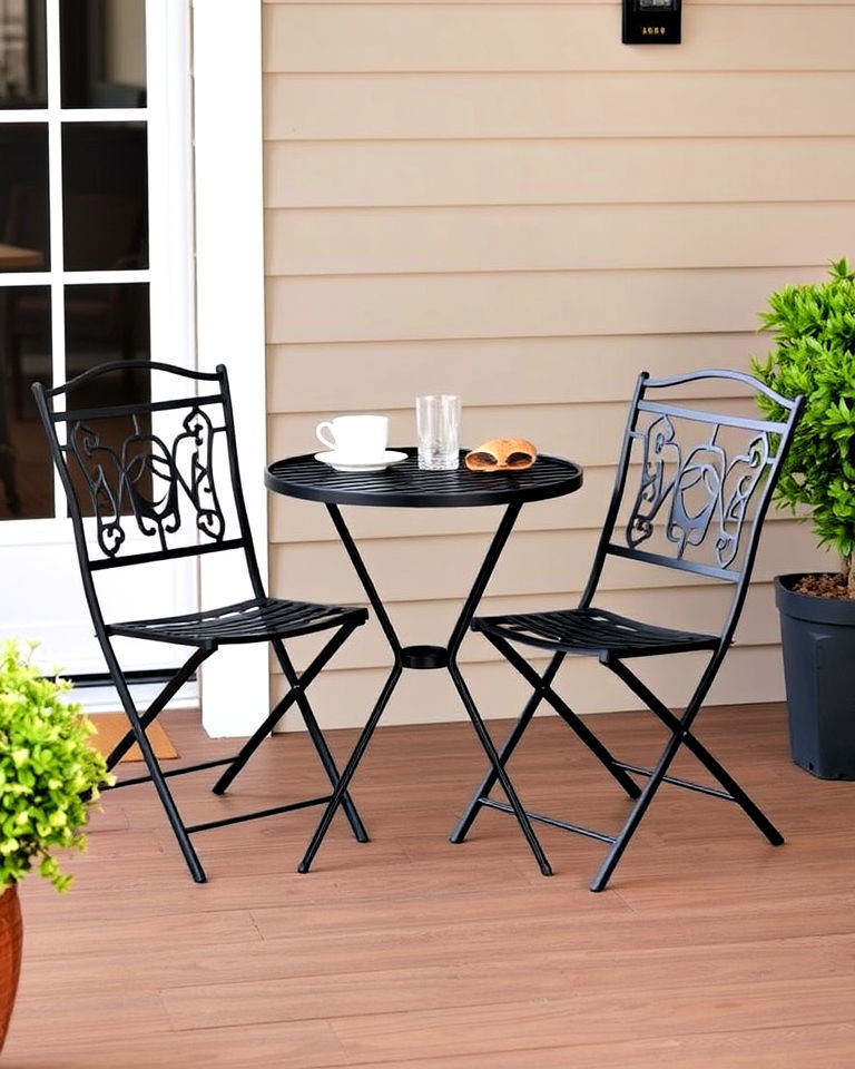 bistro sets for intimate spaces - 20 Deck Seating Ideas
