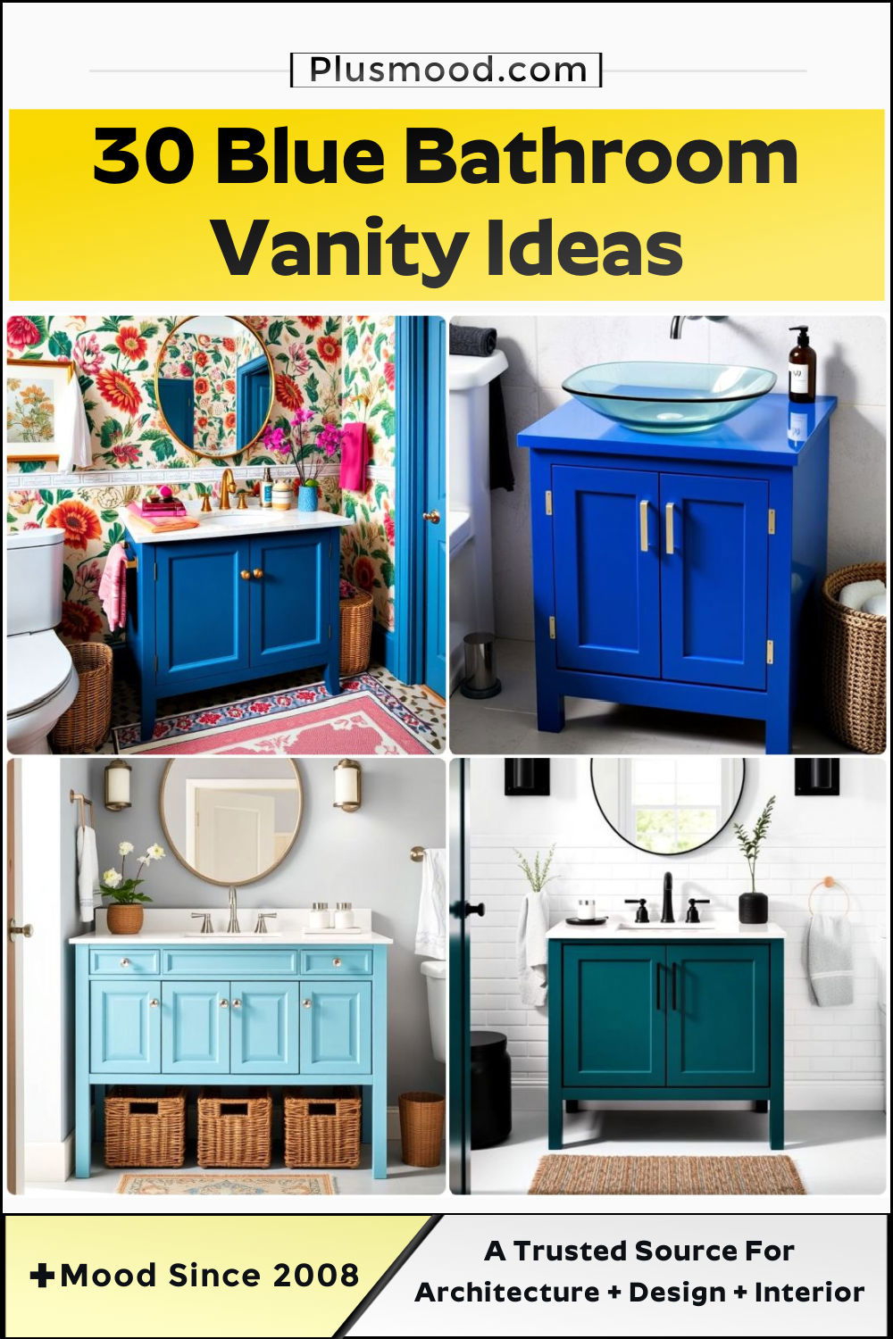 blue bathroom vanity ideas to copy