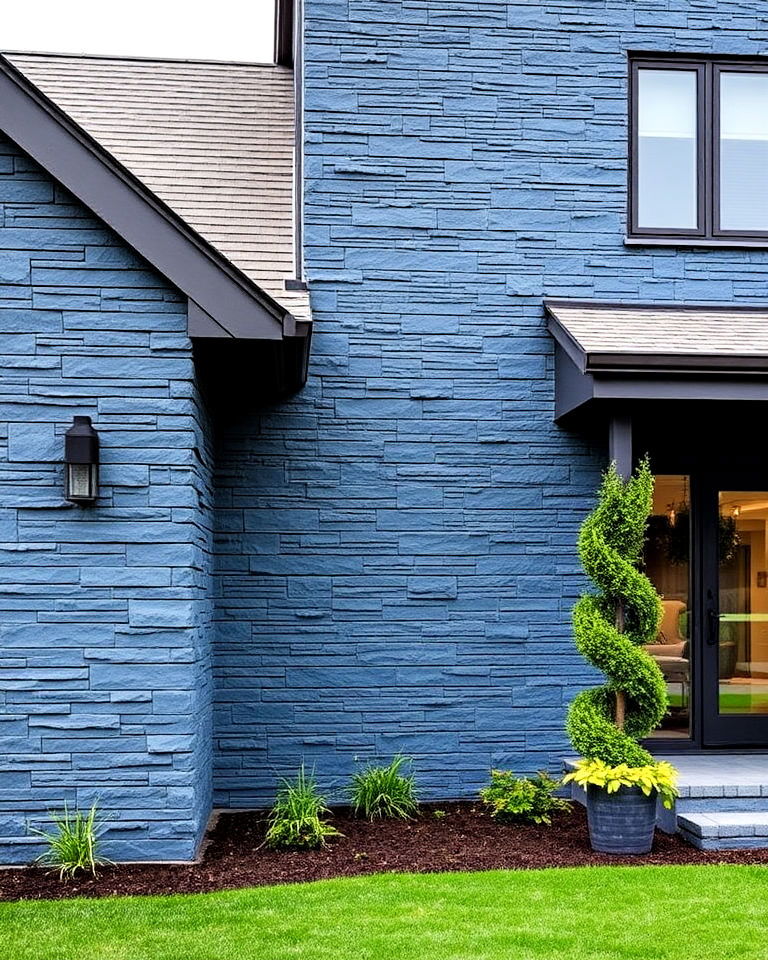 bluestone cladding to add refined touch to exteriors - 25 Types of Exterior House Stone