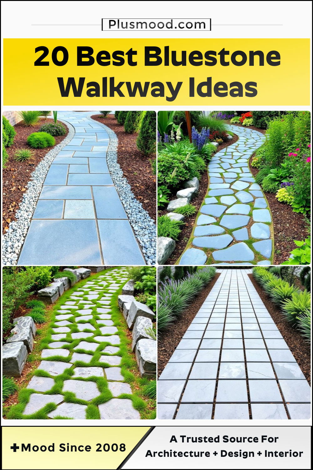 bluestone walkway ideas