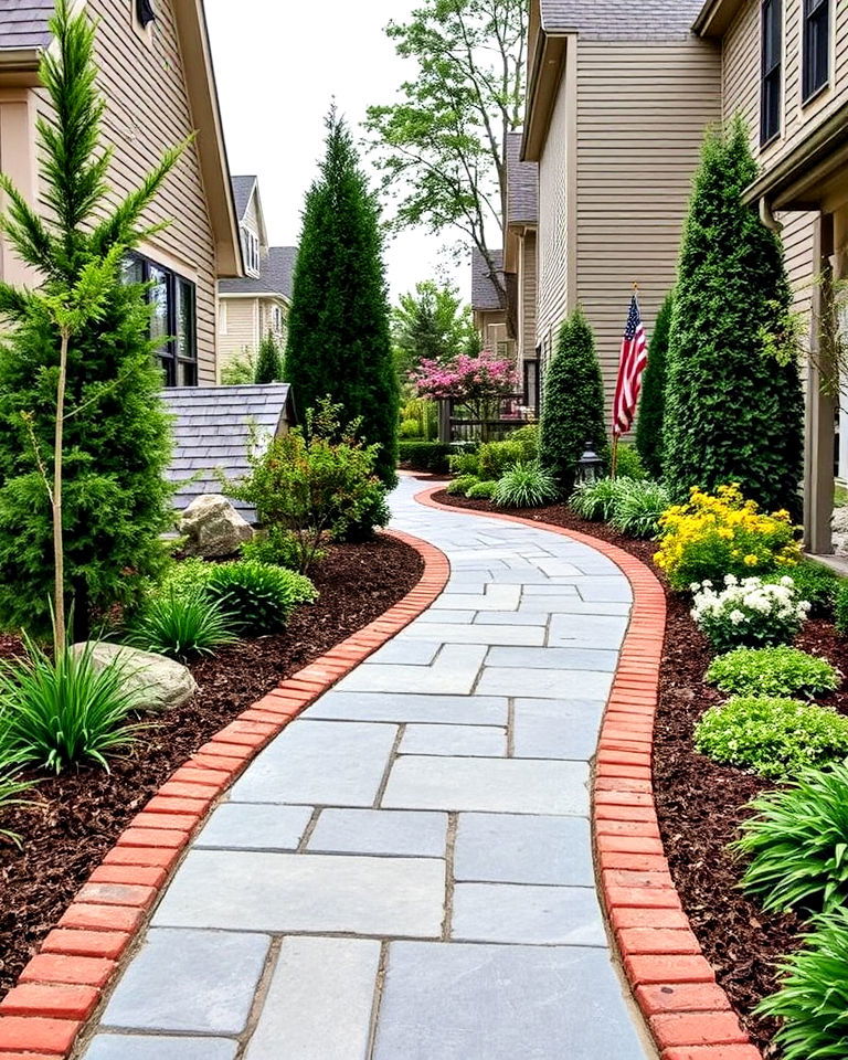 bluestone walkway with a border - 20 Bluestone Walkway Ideas