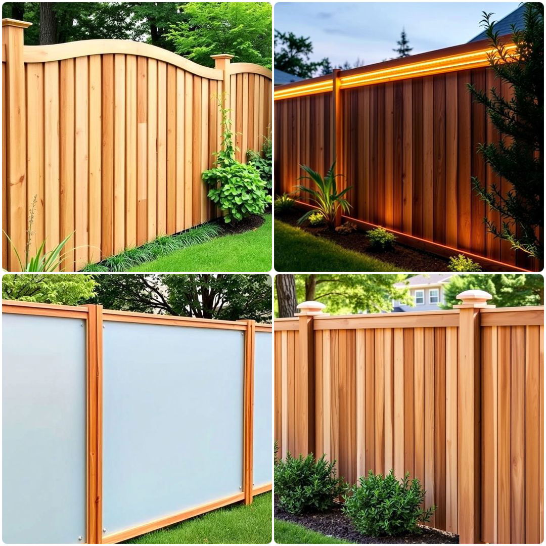 board on board fence ideas