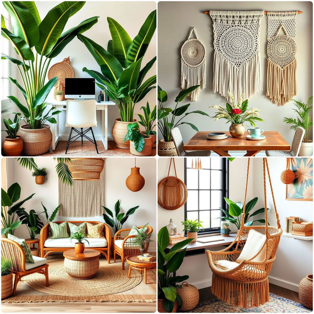 15 Bohemian Tropical Bohemian Decor For Stylish Interiors