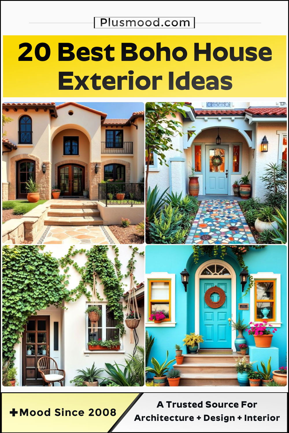 boho house exterior ideas to copy