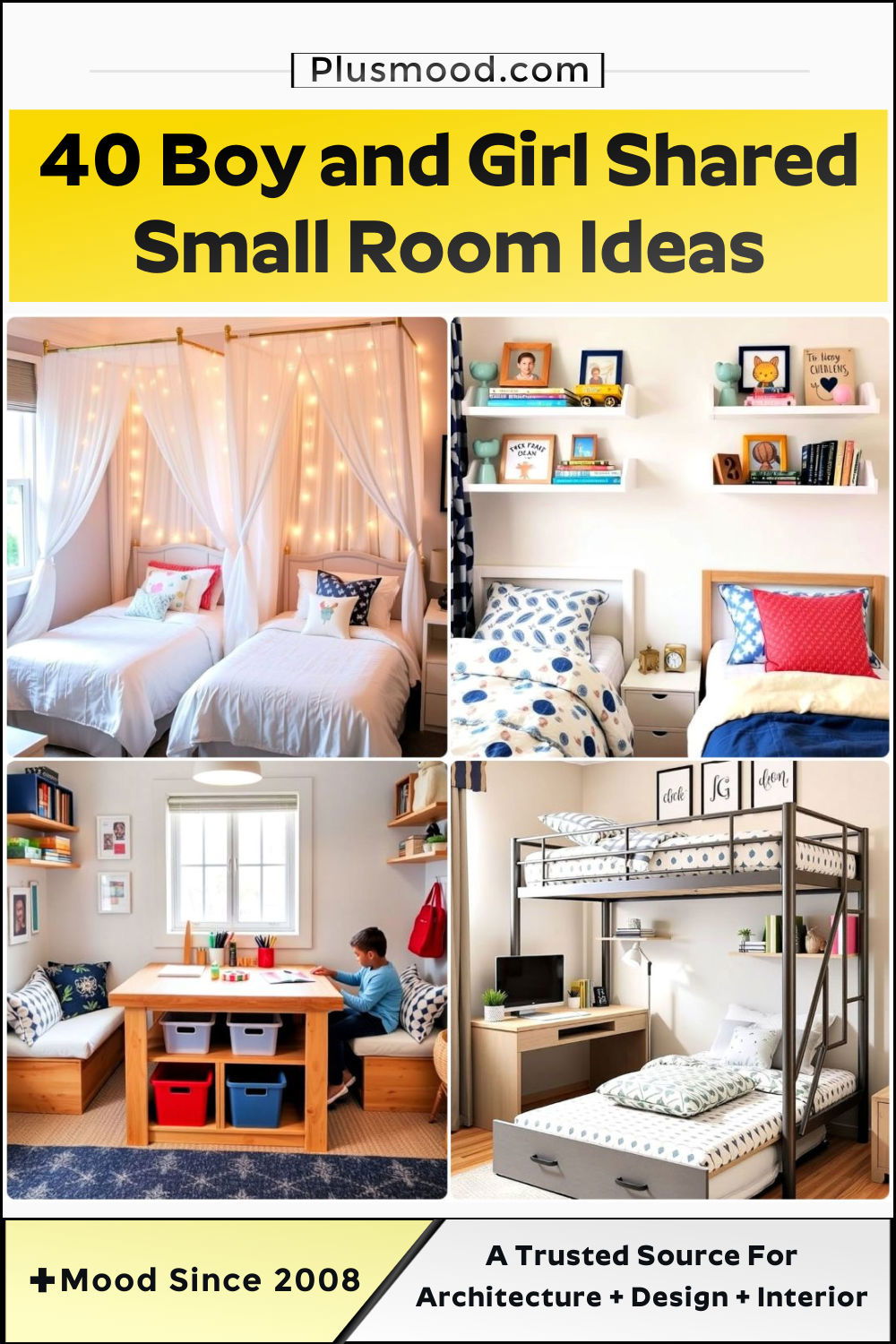 boy and girl shared small room ideas