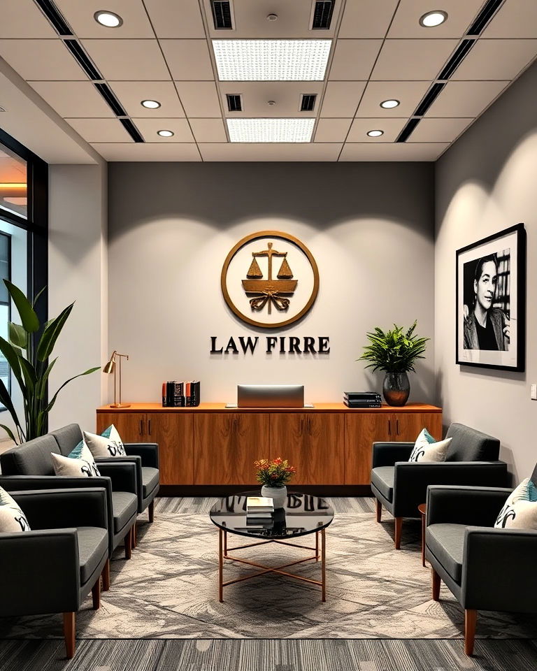 branding through interior design - 15 Law Office Interior Design Ideas