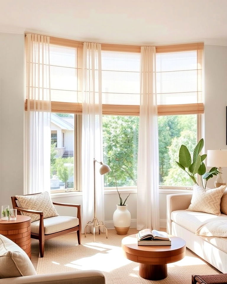 breezy window treatments california casual interior - 20 California Casual Interior Design Ideas