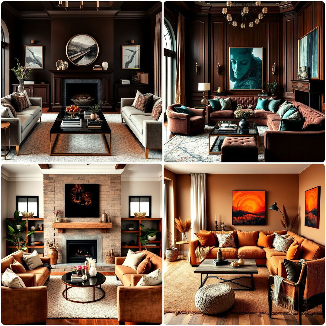 30 Brown Living Room Ideas For Warm Cozy Home Vibes