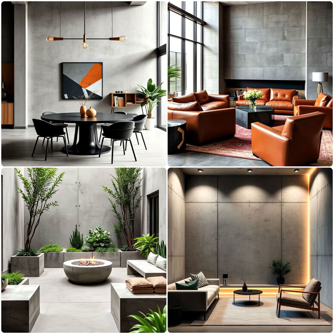 brutalism interior ideas