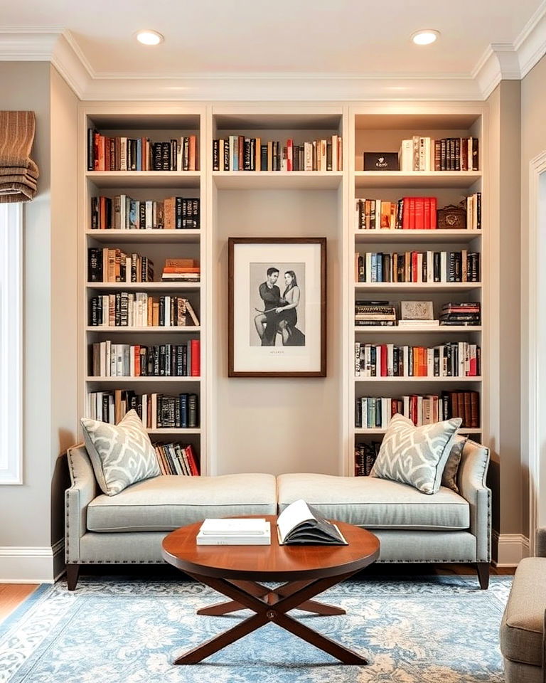 built in reading alcove - 25 Reading Room Ideas