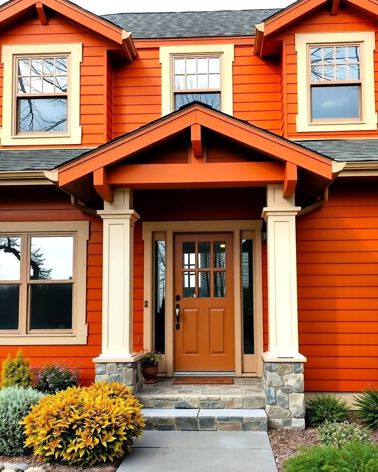 burnt orange vinyl siding - 40 Vinyl Siding Colors