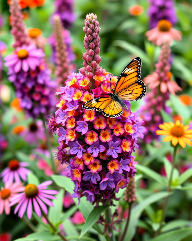 butterfly garden centerpiece - 15 Butterfly Bush Landscaping Ideas