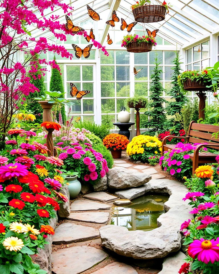 butterfly haven greenhouse - 20 Fantasy Greenhouse Ideas